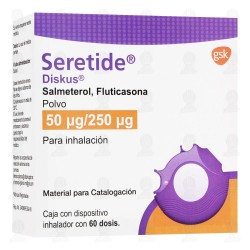 SERETIDE DISKUS 50/500MCG 60 DOSIS