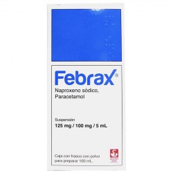 Febrax Suspensión 2.5G/2G 100Ml
