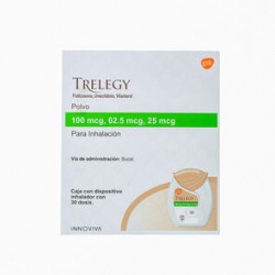 Trelegy 100Mg/62.5Mg/25Mg 30 Sbs