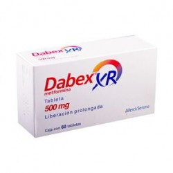 Dabex Xr 500Mg 60 Tabs