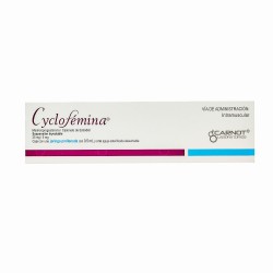 Cyclofemina Jeringa Prellen 25Mg/5Mg 5Ml