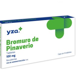 Yza Brom De Pinaverio 100Mg 14 Tabs