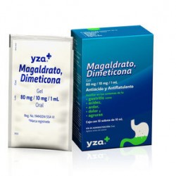 Yza Magaldrato/Dimeticona 80Mg/10Mg/1Ml 10 Sbs
