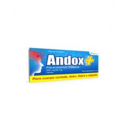 Andox T 500Mg/50Mg 20 Tabs