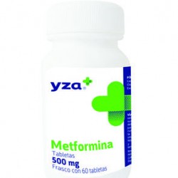 Yza Metformina 500Mg 60 Tabs