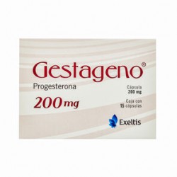 Gestageno 200Mg 15 Caps