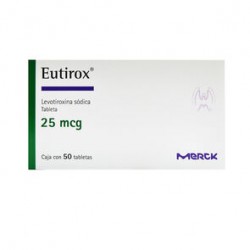 Eutirox 25Mcg 50 Tabs