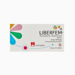 Liberfem 2mg/0.03mg 21 tabs