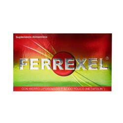 Ferrexel Suplemento Alimen 179Mg 60 Caps