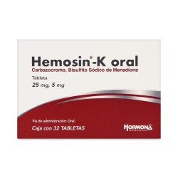 Hemosin K 25Mg/5Mg 32 Tabs