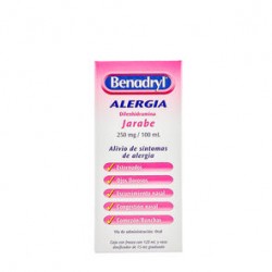 Benadryl Jarabe 0.25G 120Ml