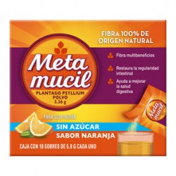 Metamucil Naranja Sachets 10 Sbs