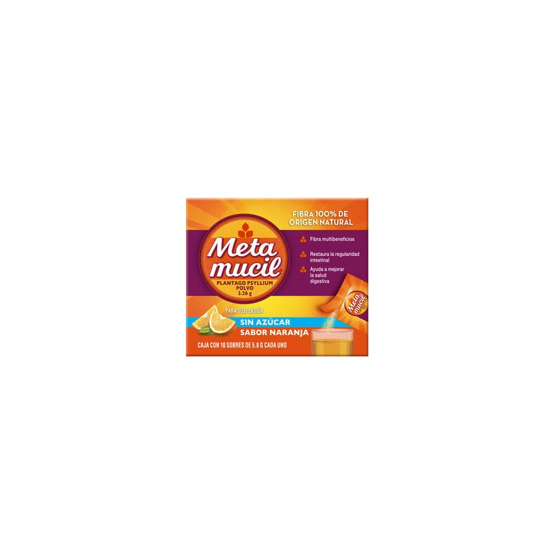Metamucil Naranja Sachets 10 Sbs