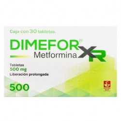 Dimefor Xr 500Mg 30 Tabs