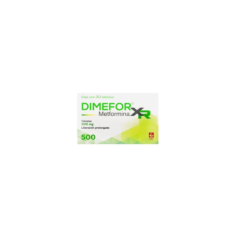 Dimefor Xr 500Mg 30 Tabs
