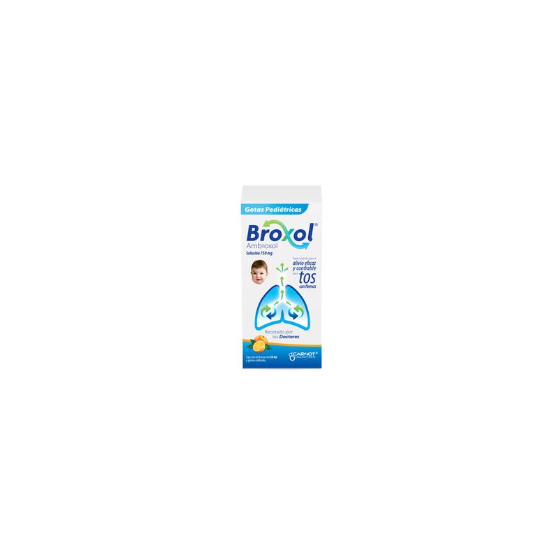 Broxol Pediatrico Gotas 750Mg 30Ml