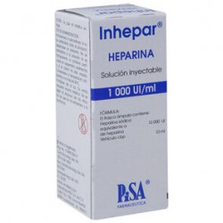 Inhepar Frasco Ampula 1000Ui/Ml 10Ml