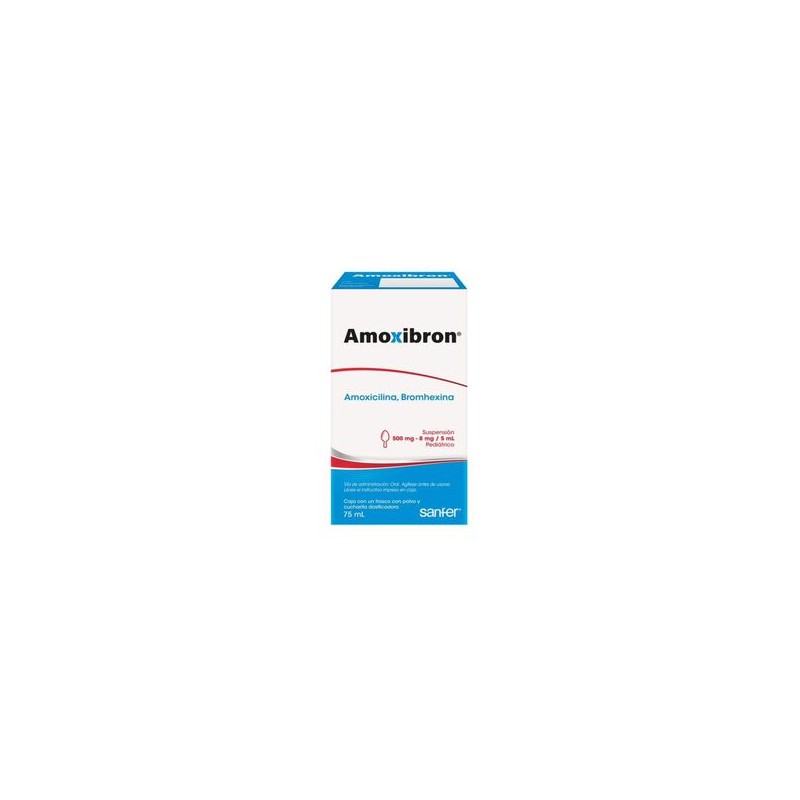 Amoxibron 500mg/8mg 75ml