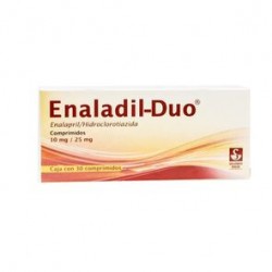 Enaladil Duo 10Mg/25Mg 30 Comp