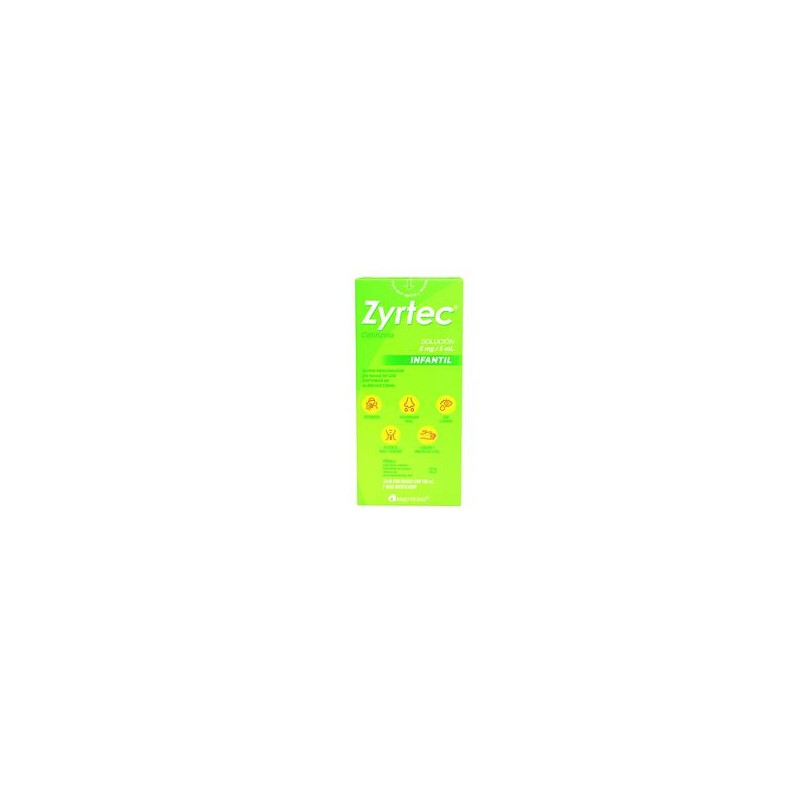 Zyrtec Solucion Infantil 5Mg 100Ml