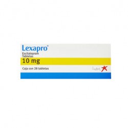 Lexapro 10Mg 28 Tabs