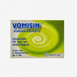 Vomisin Solucion Inyectable 3 Amp