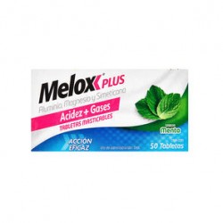 Melox Plus Menta 50 Tabs