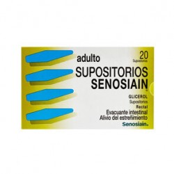 Senosiain Supositorios Adulto 20 Sups