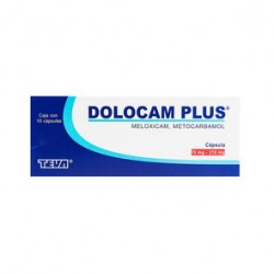 Dolocam Plus 15Mg/215Mg 10 Caps