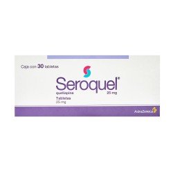 Seroquel T 25Mg 30 Tabs