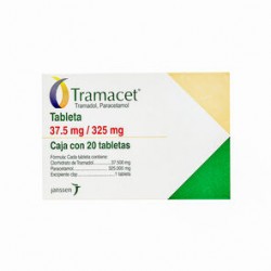 Tramacet 37.5Mg/325Mg 20 Tabs
