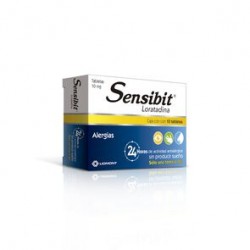 Sensibit 10mg 10 tabs alivio de alergias