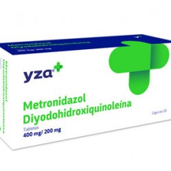 Yza Metro Diyodohi 400Mg/200Mg 30 Tabs