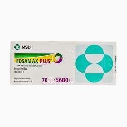 Fosamax Plus 70Mg/5600Ui 4 Comp