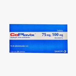 Coplavix 75Mg/100Mg 28 Tabs
