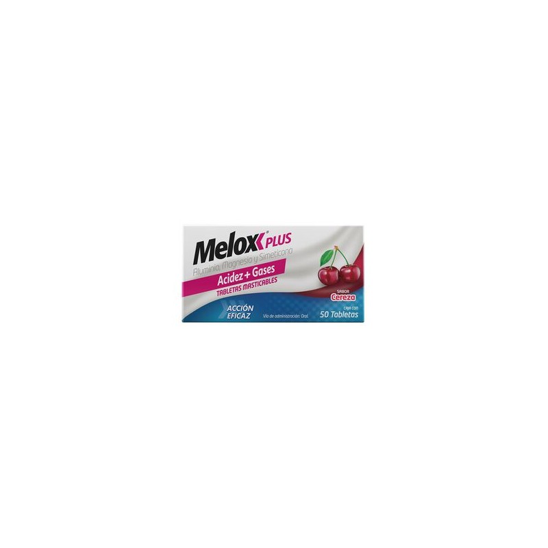 Melox Plus Cereza 50 Tabs