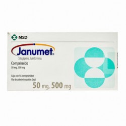 Janumet 50Mg/500Mg 56 Comp