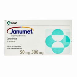 Janumet 50Mg/500Mg 56 Comp