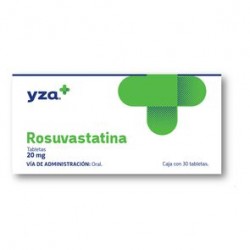 Yza Rosuvastatina 20Mg 30 Tabs