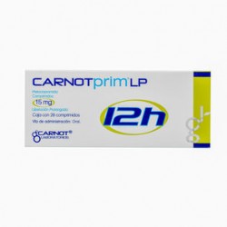 Carnotprim 12H Liberacion P 15Mg 20 Comp