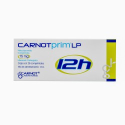 Carnotprim 12H Liberacion P 15Mg 20 Comp
