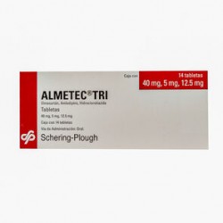 Almetec Tri 40Mg/5Mg/12.5Mg 14 Tabs