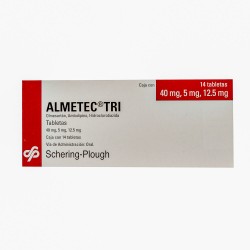 Almetec Tri 40Mg/5Mg/12.5Mg 14 Tabs