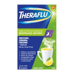 Theraflu Limón Resria 30Mg/20Mg/10 6 Sbs