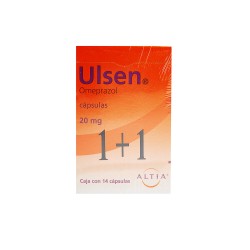 Ulsen 1+1 20Mg 14 Caps