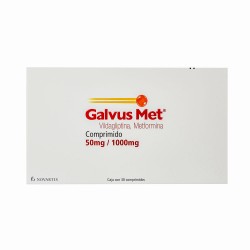 Galvus Met 50Mg/1000Mg 30 Tabs