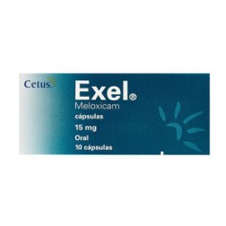 Exel 15mg 10 caps