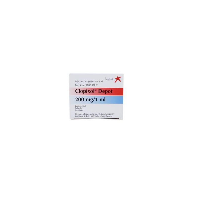 Clopixol Depot Frasco Ampula 200Mg 1Ml