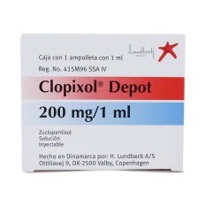 Clopixol Depot Frasco Ampula 200Mg 1Ml