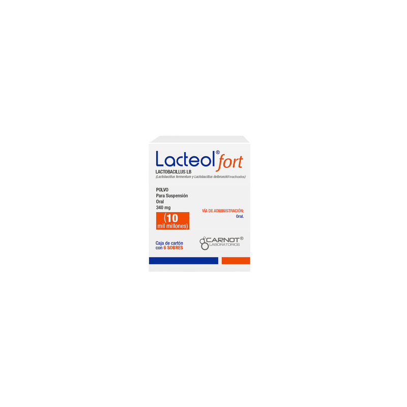 Lacteol Forte Polvo 340Mg 6 Sbs